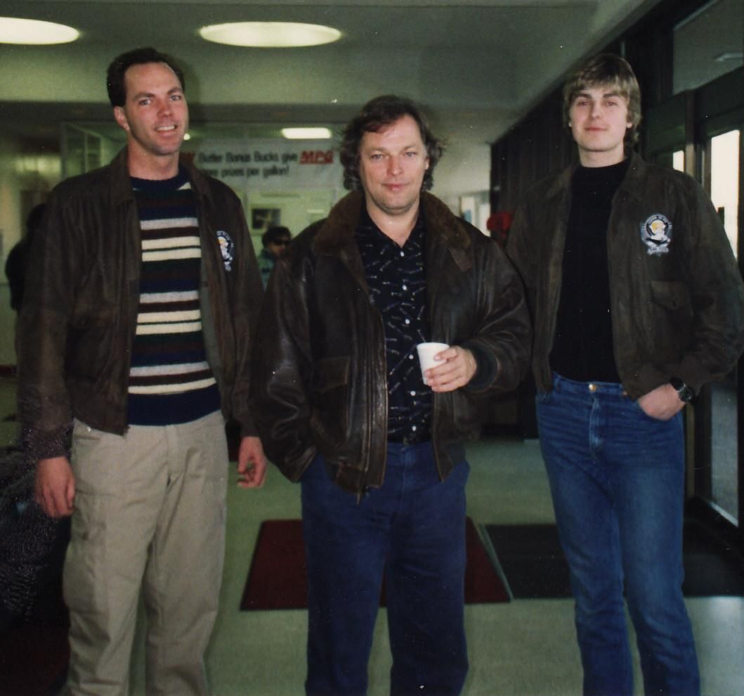 Mark Malone, David Gilmour og Georg Hagstrøm